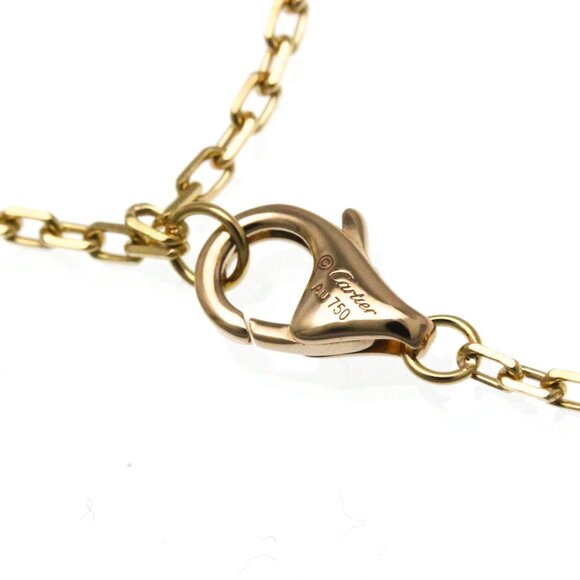 CARTIER Diamants Légers De Cartier Pink Gold Diamond Charm Bracelet 0.13 Carat - Picture 7 of 10